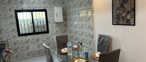 Apartment, 2 Bedrooms, Smoking, Balcony | Dining