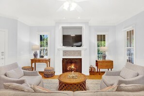 House, Multiple Beds (Mimosa Manor) | Living area - Mimosa Manor (Tybee Island)