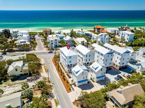 Exterior - Expansive Designer Home with Gulf Views, One Min to Beach, Pool, LSV, Bikes (Santa Rosa Beach)
