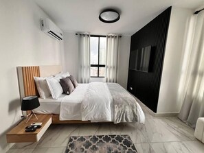 1 bedroom, WiFi - Apartamento con calor de hogar, con vista espectacular a la ciudad (Panamá)