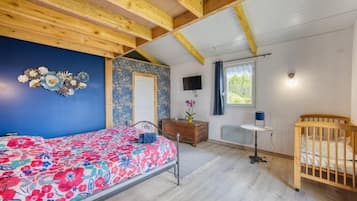 3 chambres, fer et planche Ă repasser, Wi-Fi gratuit, draps fournis