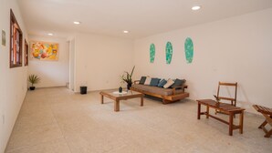 Living area - Boas Ondas Pousada (Tibau do Sul)