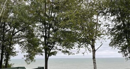 Lakefront Cottage with 100ft Private Sandy Beach!