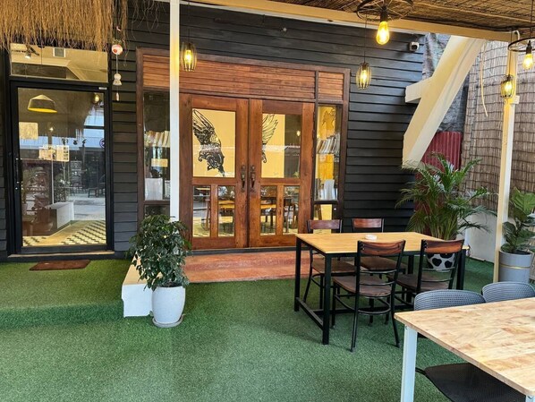 Property entrance - The Hive Hotel (Siem Reap)