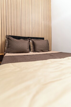 2 bedrooms, iron/ironing board, free WiFi, bed sheets - Casa Moderna e Aconchegante em Praia Grande a 2 Minutos da Praia (Jardim Real Praia Grande)