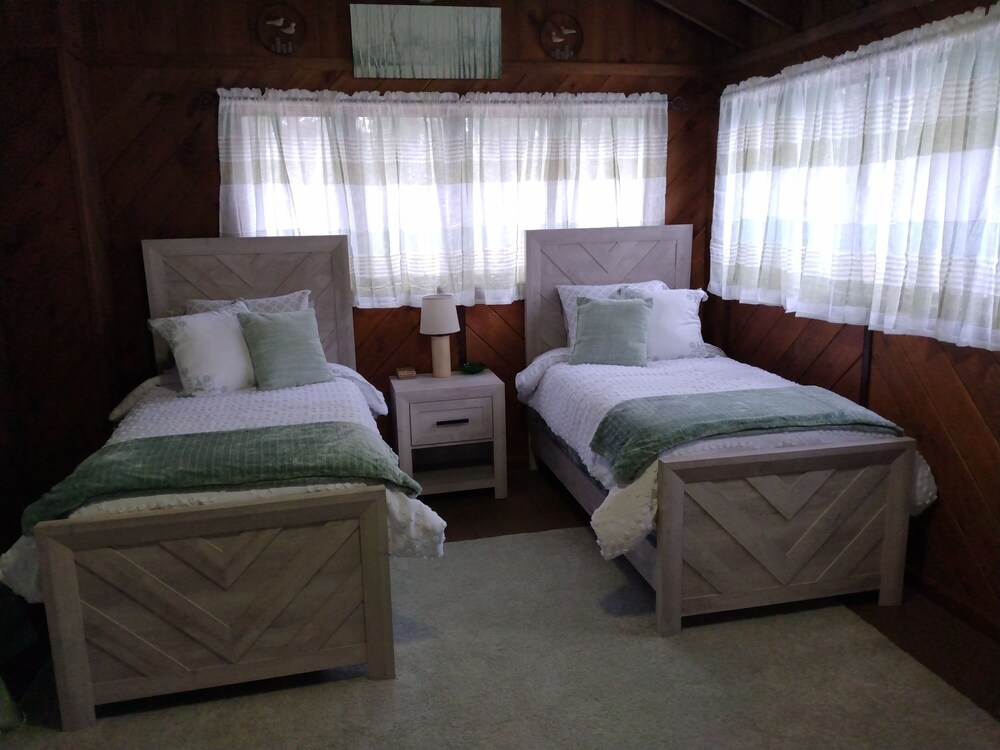 Piper Point Lake House on Graham lake Close to Acadia National Park Fletchers Landing Vrbo