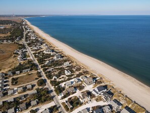 Accommodatie ligt op het strand