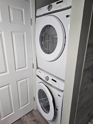 Interior - Welcome to our cozy 2-bedroom retreat near downtown and the airport! (Austin)