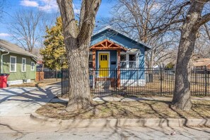 Exterior - Walk to Wesley! Pet Friendly + Fully Fenced Lot (Wichita)