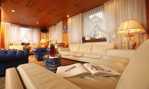 50-inch Smart TV with satellite channels, printers