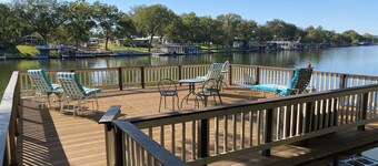 Waterfront Dog-Friendly Lake Home, Cozy Decks and Wood Stove