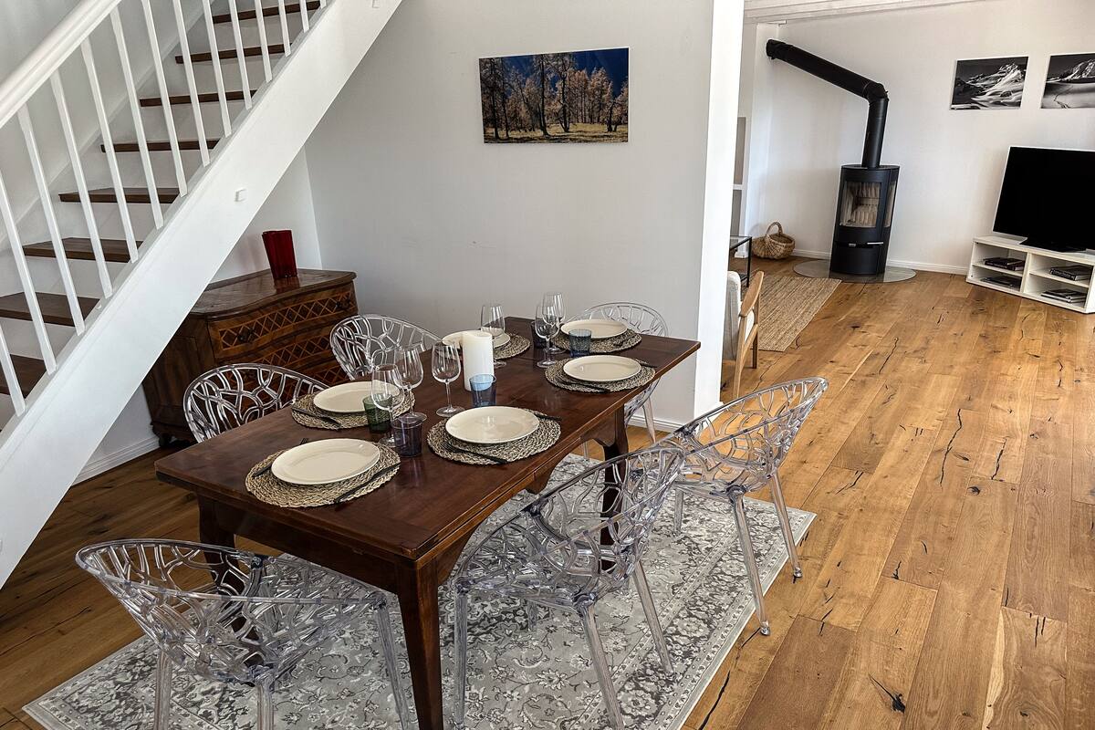Romantisches Apartment, 2 Schlafzimmer, Gartenblick | Eingangsbereich