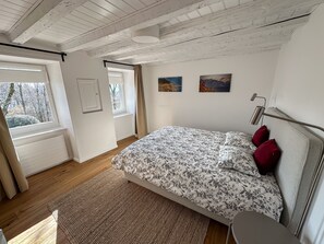 Romantisches Apartment, 2 Schlafzimmer, Gartenblick