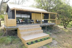 Property grounds - The Holiday -  Studio Cabin + Hill Country Views!
 (Fredericksburg)