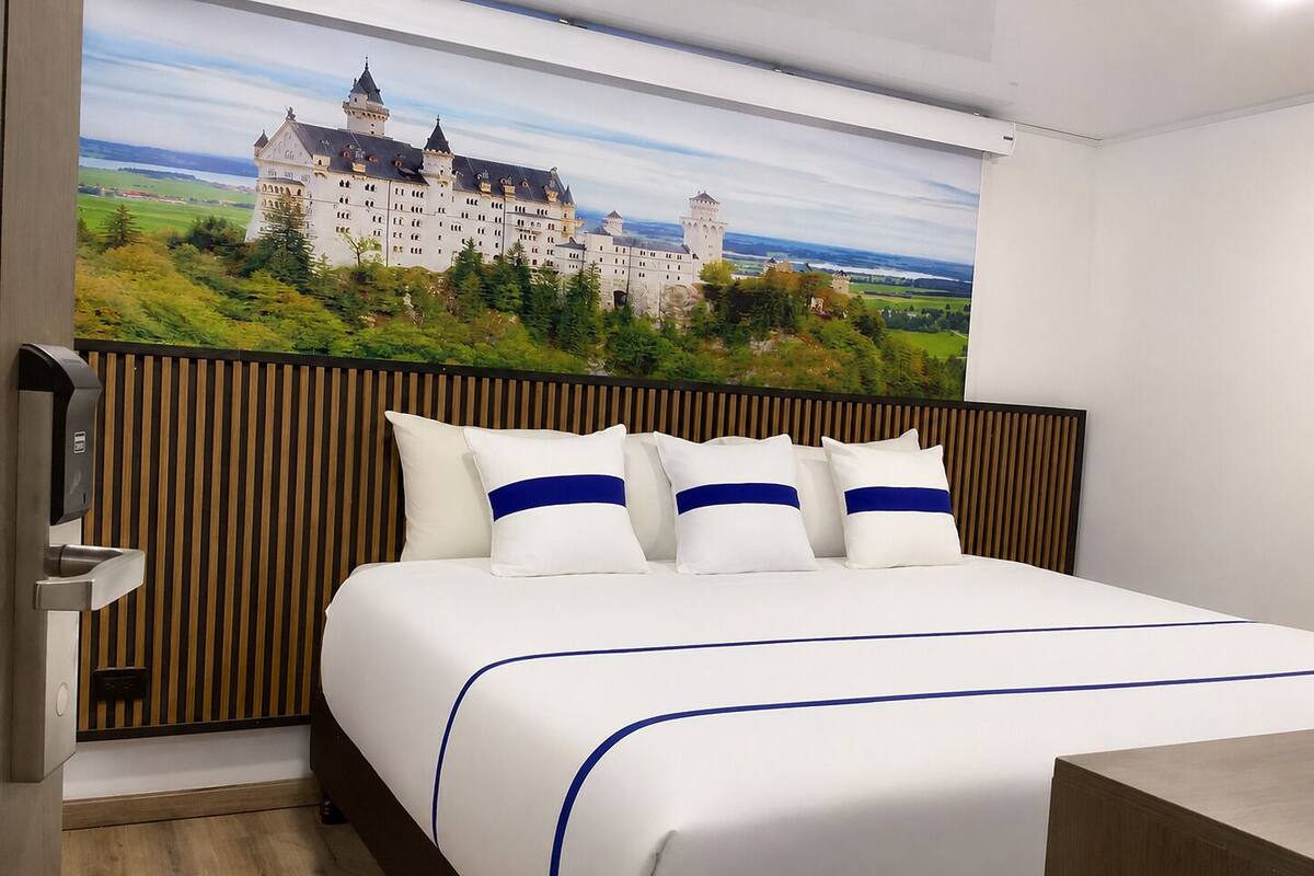 Standard Room, City View | Premium bedding, down comforters, pillowtop beds, desk