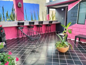 Terrace/patio - Casa Maguey (Mexico City)