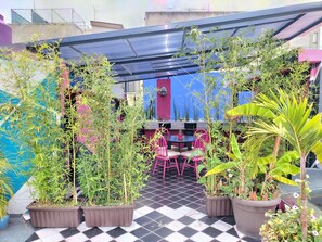 Terrace/patio - Casa Maguey (Mexico City)