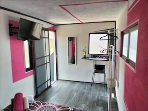 Soundproofing, iron/ironing board, free WiFi