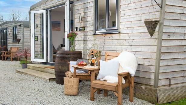 Terrace/patio - Wheal Jewel Lodge (Helston)