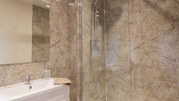 Shower, hair dryer
