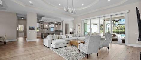 Área de sala de estar