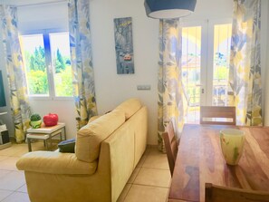 Smart TV, ping pong, books