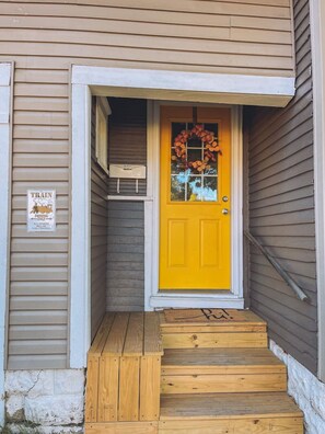 Exterior detail - Vintage Romance Finds Cozy Charm at Depot Cottage (Dowagiac)