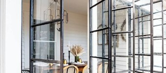 Walk to Square in Fayetteville | Chic w/Fire Pit