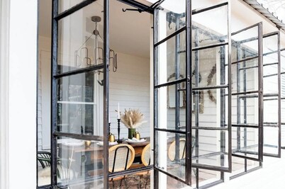 Walk to Square in Fayetteville | Chic w/Fire Pit