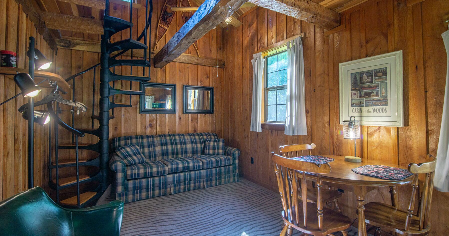 Milroy Cabin, 1 Queen Bed with Sofa bed | Living area