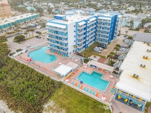 Exterior - Ocean Front Condo - Sea Turtle Penthouse
Breathtaking View -Walk to Flagler Ave  (New Smyrna Beach)