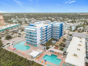 Exterior - Ocean Front Condo - Sea Turtle Penthouse
Breathtaking View -Walk to Flagler Ave  (New Smyrna Beach)