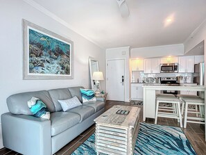 Smart TV, books - Ocean Front Condo - Sea Turtle Penthouse
Breathtaking View -Walk to Flagler Ave  (New Smyrna Beach)