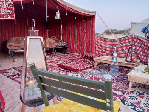A Private Camp 25 km from Douz Deep in Sahara.
Let your Car in Douz go with Us!