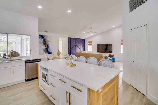 House (4 Bedrooms) | Interior - Port St Lucie Canal-front Home w/ Heated Pool! (Port Saint Lucie)