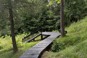 Overnattingsstedets uteområder