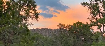 Mountain camping with stunning views

