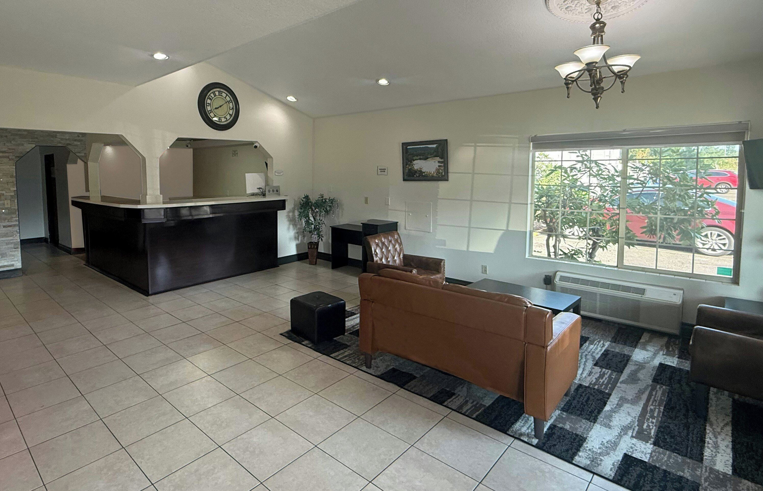 Sala de estar en el lobby