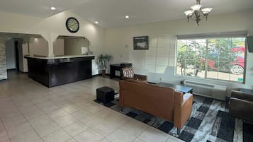 Sala de estar en el lobby