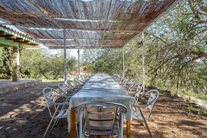 Opções para refeição ao ar livre