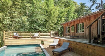 Villa 'La Cabane Du Moulin' avec piscine privée, terrasse privée et Wi-Fi