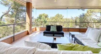 Maison de vacances 'La Brisa' avec vue sur la mer, Wi-Fi et climatisation