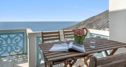 Holiday Home 'Olympos Blue' with Sea View, Wi-Fi and Air Conditioning