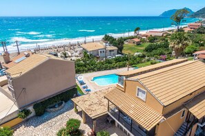 Exterior - Studio Apartment 'Mires House Side First Floor 7' with Shared Pool, Wi-Fi and Air Conditioning (Corfu)