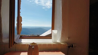 La Clé Des Sens' vacation home with mountain views, private terrace and indoor pool.