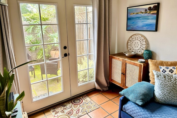 Smart TV, lettore DVD, libri, videoteca