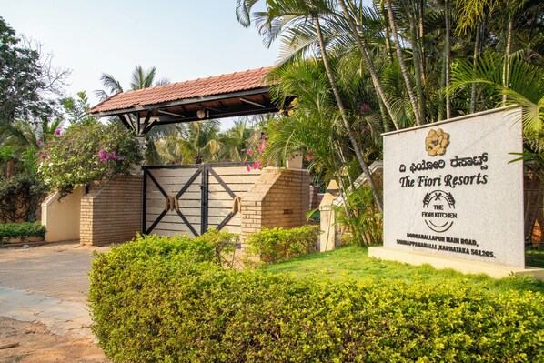 Façade de l’hébergement 