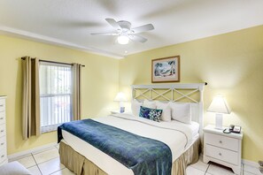 1 bedroom, iron/ironing board, free WiFi, bed sheets