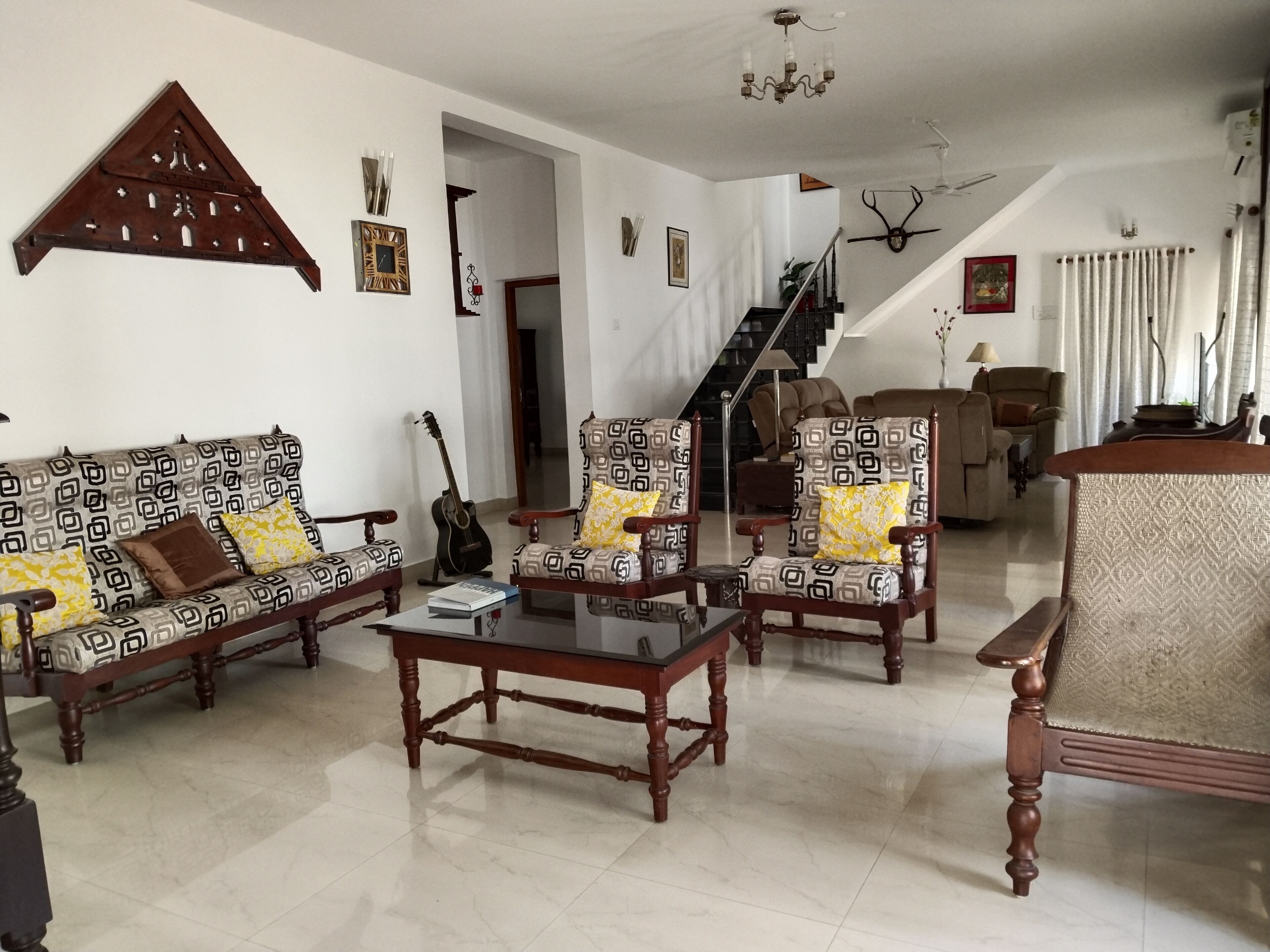 Smart TV, foosball, table tennis