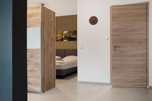 Ferienwohnung 'Kornblume' mit Privatterrasse, Gemeinschaftsgarten und WLAN